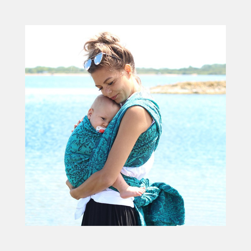 Mandala Teal Crystal