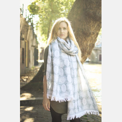 Solnce Ellips Shawl Galapagos | Luxury Woven Wrap