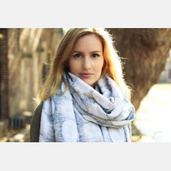 Solnce Ellips Shawl Galapagos | Luxury Woven Wrap