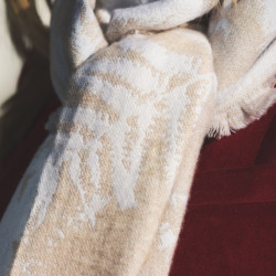 Fern Shawl Latte