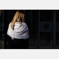 Fern Shawl Silver