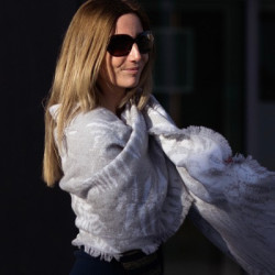 Fern Shawl Silver