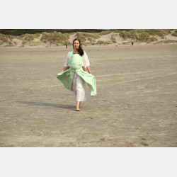 Solnce Moons Hint of Mint | Luxury Woven Wrap