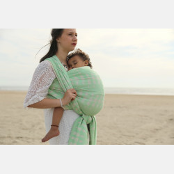 Solnce Moons Hint of Mint | Luxury Woven Wrap