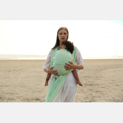 Solnce Moons Hint of Mint | Luxury Woven Wrap