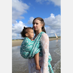 Solnce Genesis Girl with a Pearl Earring | Luxury Woven Wrap
