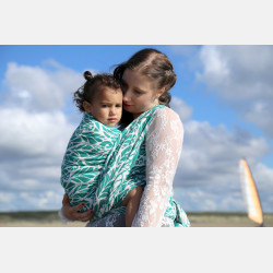 Solnce Genesis Girl with a Pearl Earring | Luxury Woven Wrap