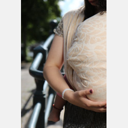Solnce Genesis Ivory | Luxury Woven Wrap