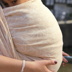 Solnce Genesis Ivory | Luxury Woven Wrap