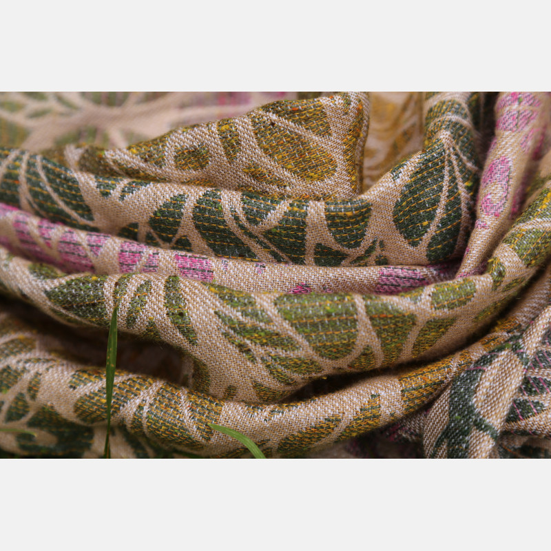 Solnce Genesis Faded Flowers | Luxury Woven Wrap