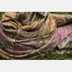 Solnce Genesis Faded Flowers | Luxury Woven Wrap
