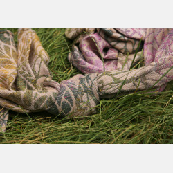 Solnce Genesis Faded Flowers | Luxury Woven Wrap