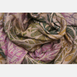 Solnce Genesis Faded Flowers | Luxury Woven Wrap