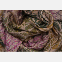 Solnce Genesis Faded Flowers | Luxury Woven Wrap