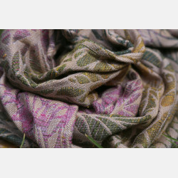 Solnce Genesis Faded Flowers | Luxury Woven Wrap