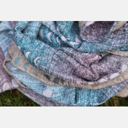 Solnce Phases Glacier | Luxury Woven Wrap