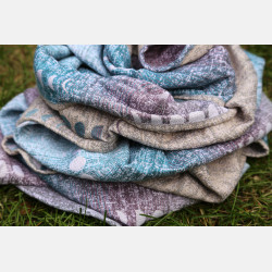 Solnce Phases Glacier | Luxury Woven Wrap