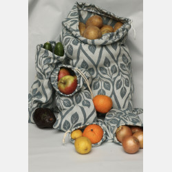 Solnce Yaro Produce Bags La Vita Organic Set of 5 | Luxury Woven Wrap