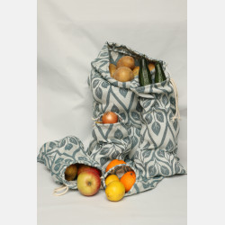 Solnce Yaro Produce Bags La Vita Organic Set of 5 | Luxury Woven Wrap