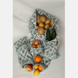 Solnce Yaro Produce Bags La Vita Organic Set of 5 | Luxury Woven Wrap