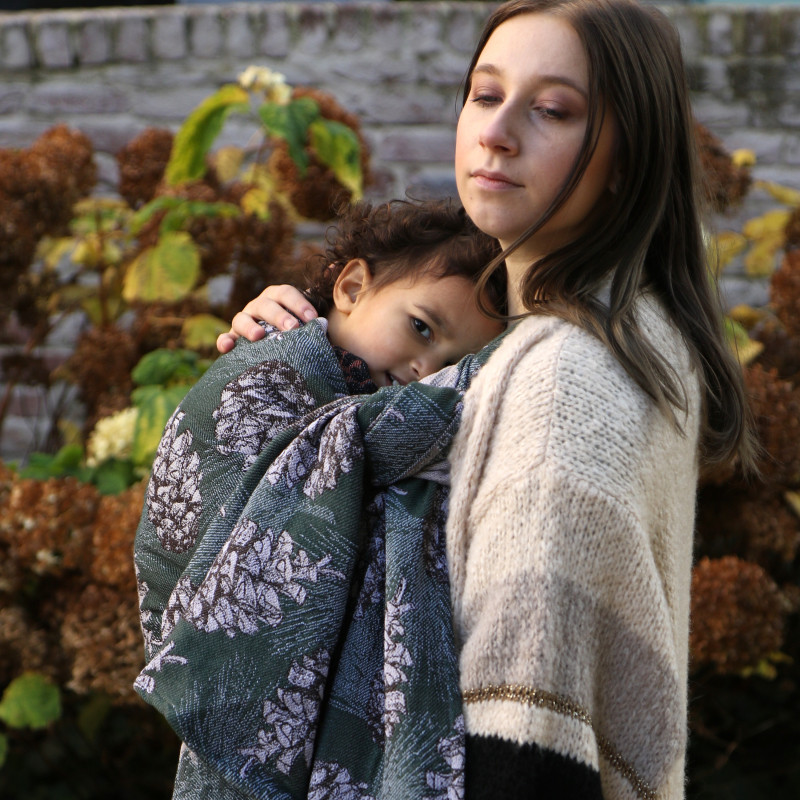 Solnce Kotte Singing Cedar | Luxury Woven Wrap