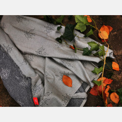 Solnce Lotus Fog | Luxury Woven Wrap