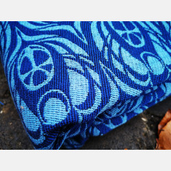Solnce Ra Blue and Blue | Luxury Woven Wrap