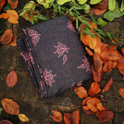 Solnce Lotus Pink and Grey | Luxury Woven Wrap