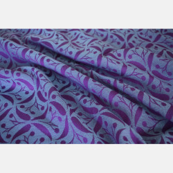 Solnce Yaro Retro Berry Purple Mint Tencel size 4 | Luxury Woven Wrap
