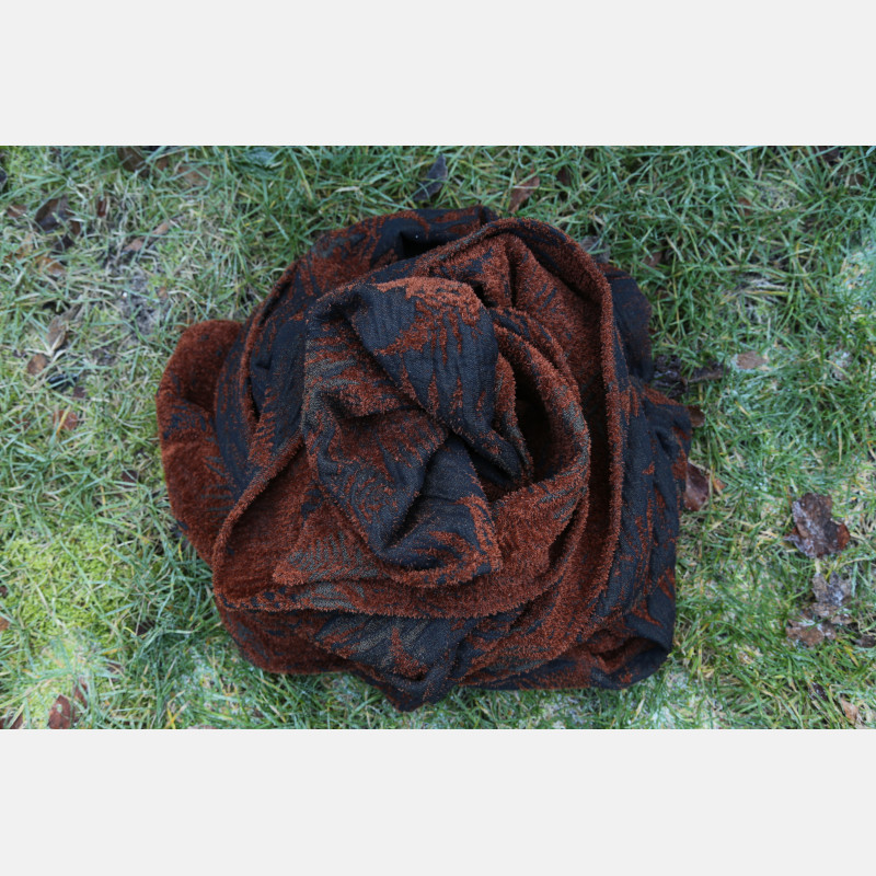 Solnce Fern Faux Fur | Luxury Woven Wrap