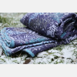 Solnce Fern Purple Starling | Luxury Woven Wrap