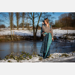 Solnce Eos Birth of Dawn | Luxury Woven Wrap