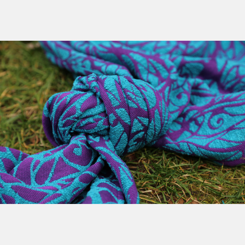 Solnce Genesis Hydrangea | Luxury Woven Wrap