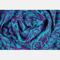 Solnce Genesis Hydrangea | Luxury Woven Wrap