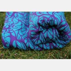 Solnce Genesis Hydrangea | Luxury Woven Wrap