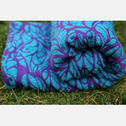 Solnce Genesis Hydrangea | Luxury Woven Wrap