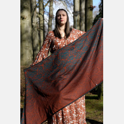 Solnce Genesis Dragonfly in Amber | Luxury Woven Wrap