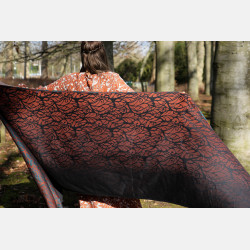 Solnce Genesis Dragonfly in Amber | Luxury Woven Wrap