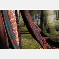 Solnce Genesis Dragonfly in Amber | Luxury Woven Wrap