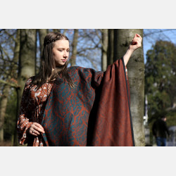 Solnce Genesis Dragonfly in Amber | Luxury Woven Wrap