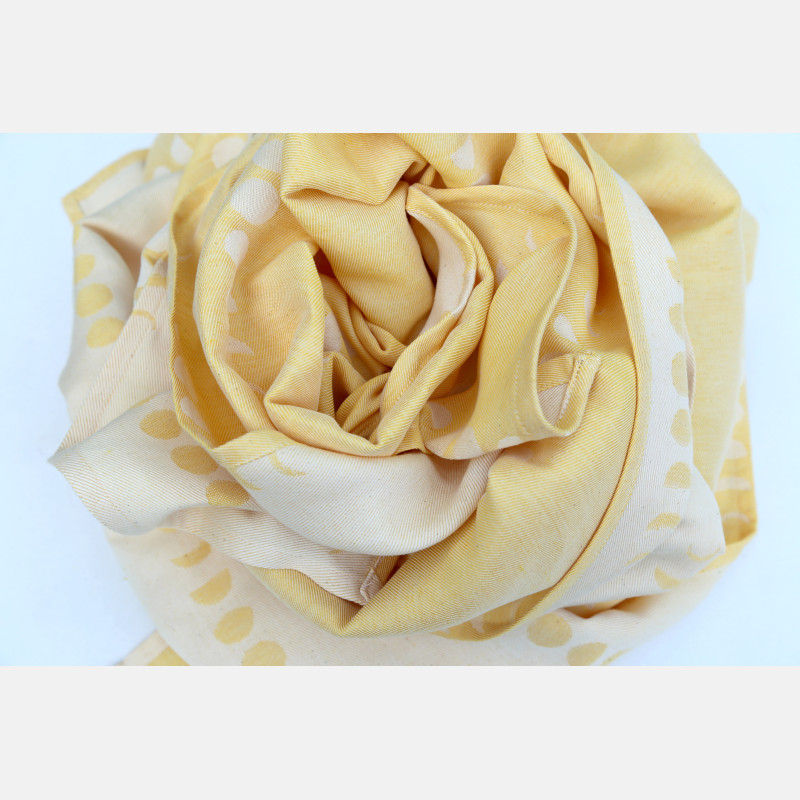 Solnce Phases Golden Jalap | Luxury Woven Wrap