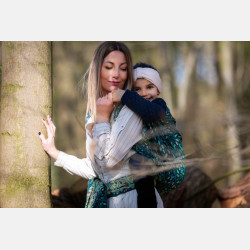 Solnce Eos Song of Spring | Luxury Woven Wrap
