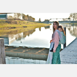 Solnce Eos Diamond of the First Water | Luxury Woven Wrap