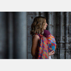 Solnce Angel Wings Fancy Bright | Luxury Woven Wrap