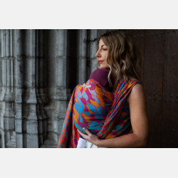 Solnce Angel Wings Fancy Bright | Luxury Woven Wrap