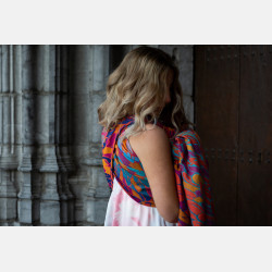 Solnce Angel Wings Fancy Bright | Luxury Woven Wrap
