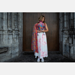 Solnce Angel Wings Fancy Bright | Luxury Woven Wrap