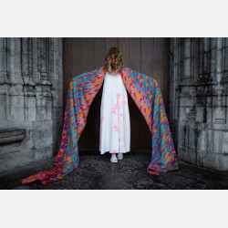 Solnce Angel Wings Fancy Bright | Luxury Woven Wrap