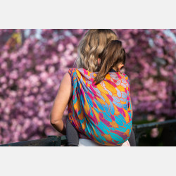 Solnce Angel Wings Fancy Bright | Luxury Woven Wrap