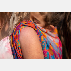 Solnce Angel Wings Fancy Bright | Luxury Woven Wrap